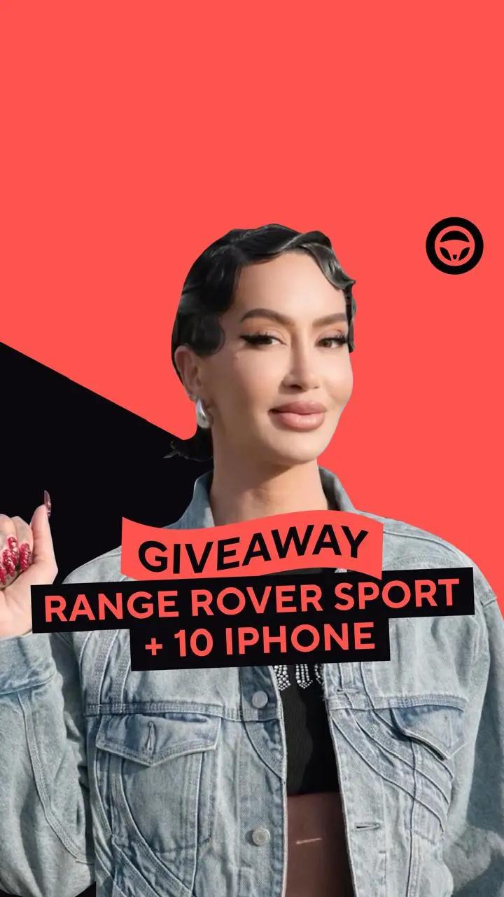 Range Rover Sport + 10 iPhone 15 Pro Max Giveaway